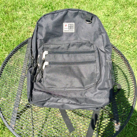 BagKing Other - 📓SALE📓 Multi-Pocket Expandable Black Backpack
